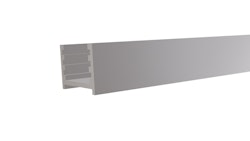 T&J Aluminium-Wandprofil inkl. Abstandshalter