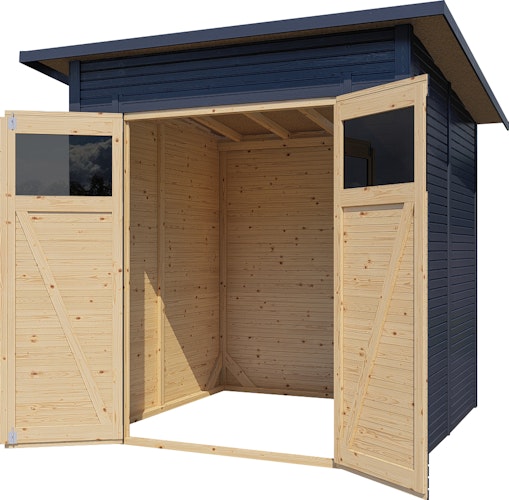 Bertilo Gartenhaus Pent Modern 3 - 18 mm