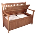 Vorschaubild Garden Pleasure Bank mit Staufach HOUSTON, Eukalyptus geölt