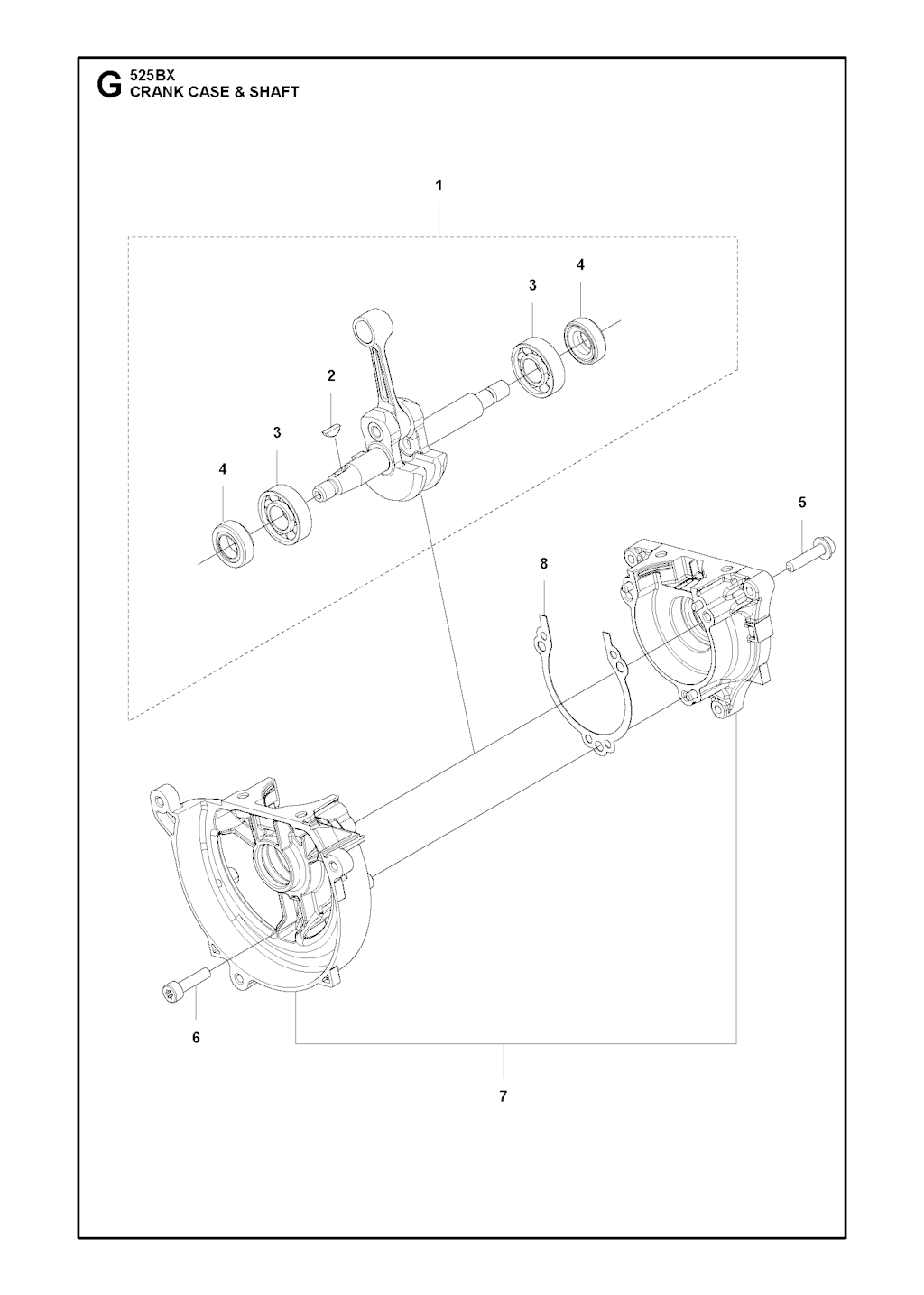 Explosionszeichnung Ersatzteile