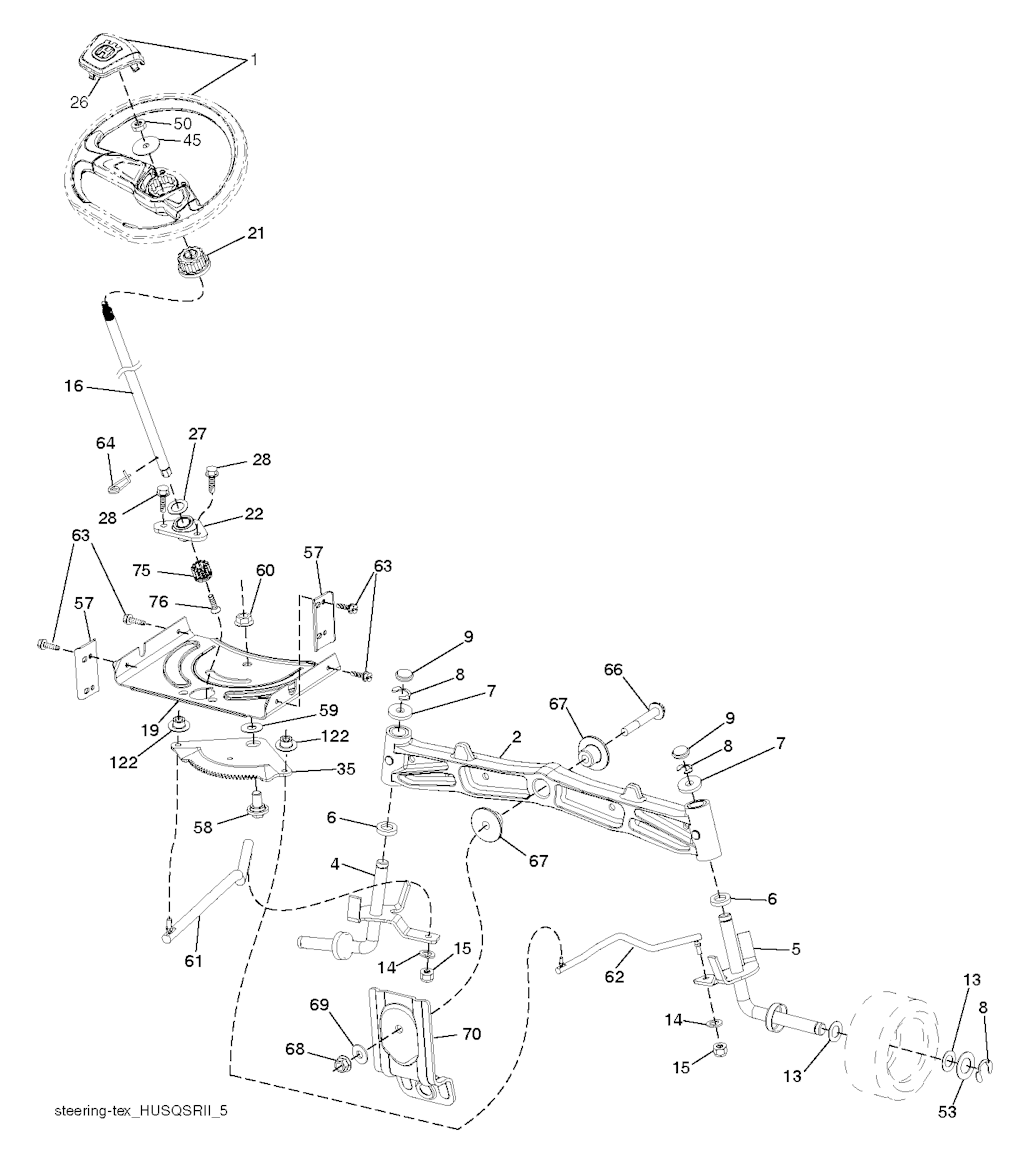 Explosionszeichnung Ersatzteile
