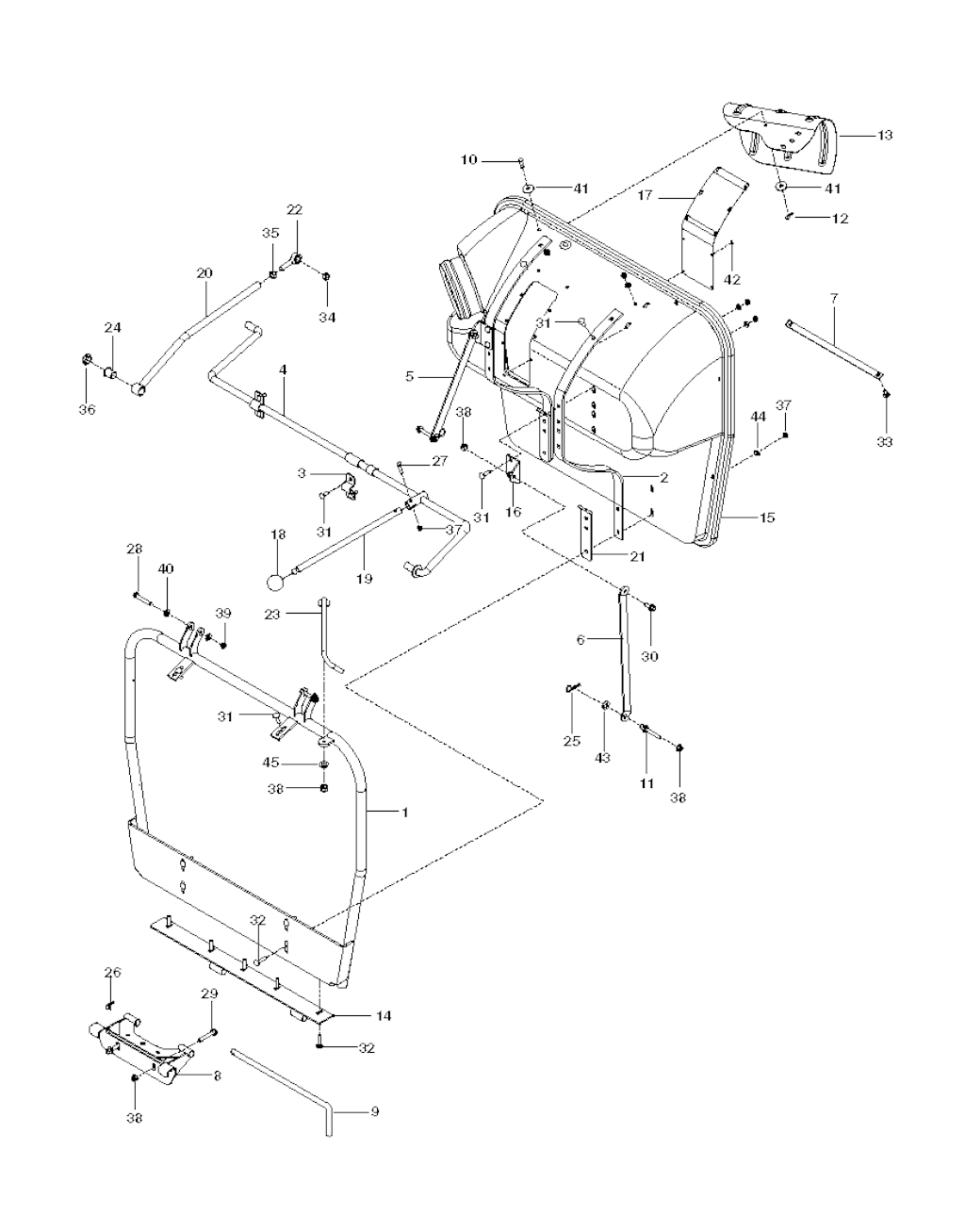 Explosionszeichnung Ersatzteile