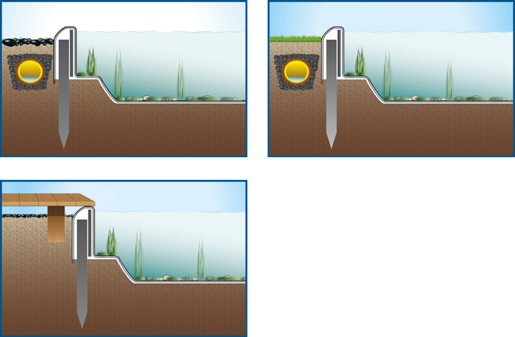 Oase PondEdge Teichrand 14 cm, 25 m