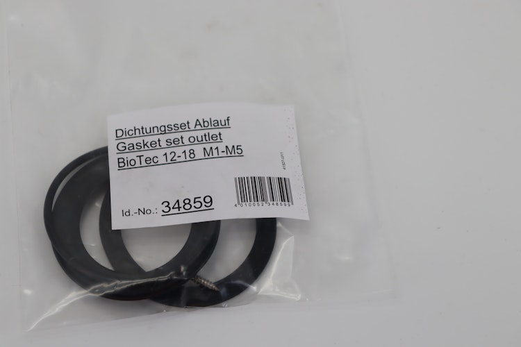 Oase Ersatz Dichtungsset Ablauf für Biotec 12 - 18 / M1 - M5 (34859)