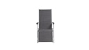 Vorschaubild Kettler Relaxsessel BASIC PLUS PADDED, Aluminium Silber / Outdoorgewebe Anthrazit
