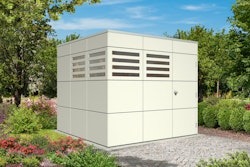 Skan Holz CrossCube Gartenhaus Melbourne 3