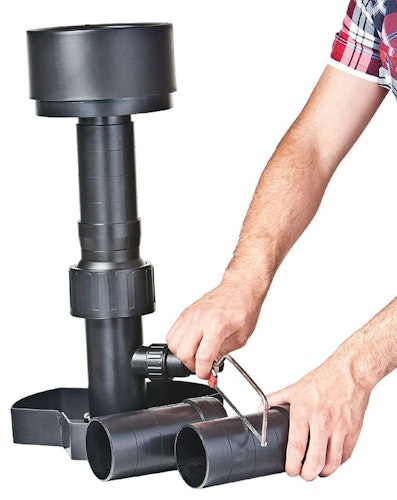 Heissner Standskimmer mit Bodenteil DN75 (F550-00)