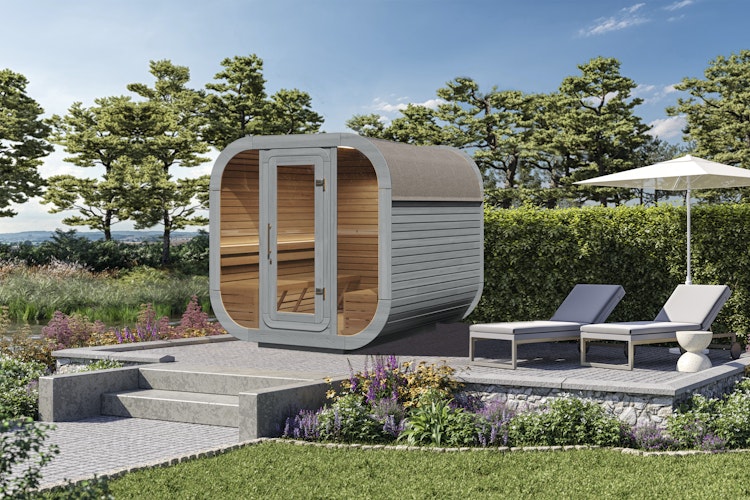 Wolff Finnhaus Design Saunahaus Luago 2x2 Art 1