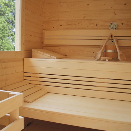 Infraworld Gartensauna Terra 4 - 70 mm