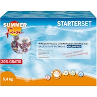 Summer Fun Wasserpflege-Grundausstattungsset Sauerstoff/ Maxipack 5,4 kg