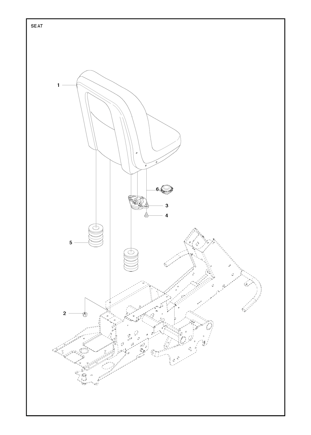 Explosionszeichnung Ersatzteile