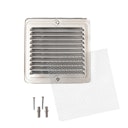 Vorschaubild Lüftungsgitter für Gartenhäuser inkl. Befestigungsmaterial & Insektenschutzgitter - 4er Set