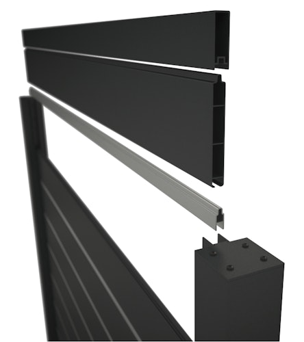 Clercx SeriAL Alu Dekorprofil 4 x 35 x 1780 mm - Abverkauf!