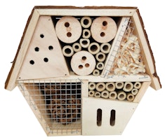 Garden Pleasure Insektenhotel 21 x 10 x 17 cm, Kiefer / Bambus