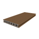Vorschaubild NewTechWood Deluxe Vintage WPC-Terrassendiele Hohlkammer Teak  23 x 138 mm