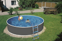 Vorschaubild myPOOL Swimming Pool Poolset Splash mit Sandfilteranlage - grau
