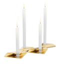 Vorschaubild höfats Kerzenhalter SQUARE CANDLE gold