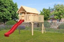 Vorschaubild Akubi Stelzenhaus Fidel mit Satteldach inkl. Wellenrutsche inkl. gratis Akubi Farbsystem