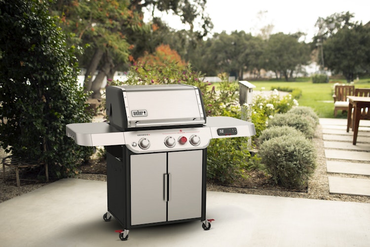 Weber Gasgrill GENESIS SX-325S Smart Grill - Stainless Steel