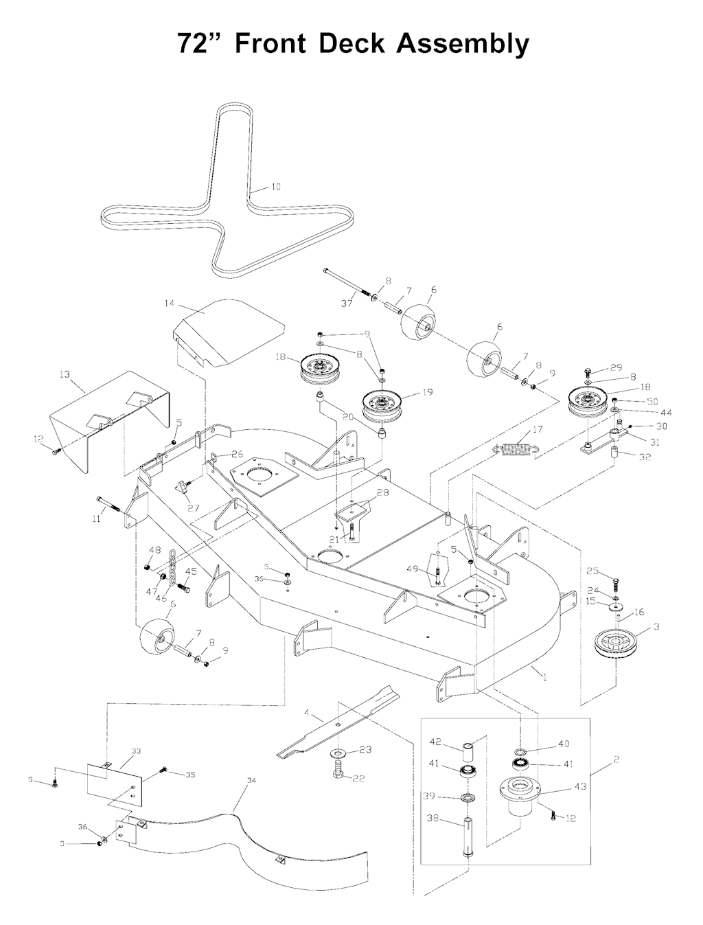 Explosionszeichnung Ersatzteile