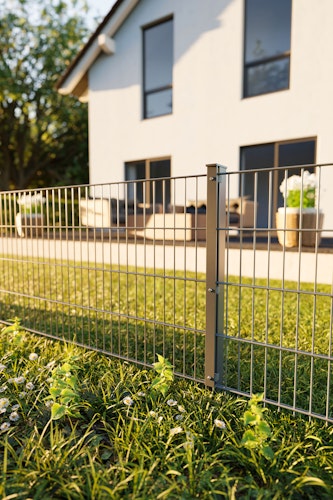 dz Doppelstab-Zaunset MAX 8/6/8 mit Pfosten VAP