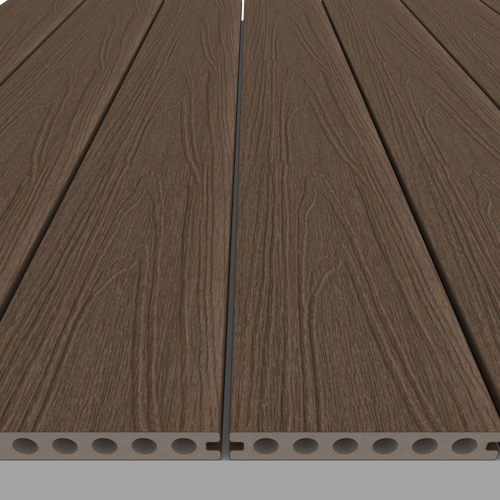 NewTechWood Deluxe Vintage WPC-Terrassendiele Hohlkammer Ipé  23 x 138 mm
