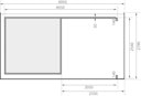 Vorschaubild Karibu Woodfeeling Gartenhaus Kandern 1/2/3 mit 235 cm Schleppdach + Rückwand
