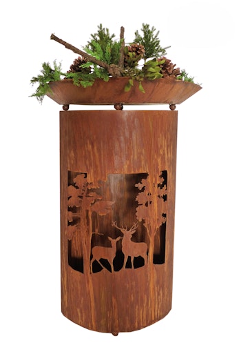 Badeko Set: Nova Hirsch (Säule, Schale & Kugel)