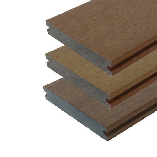 Fiberdeck Exotics WPC-Terrassendiele Ipé massiv 23 x 138 mm