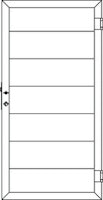 OSMO Multi-Fence Elegance B Tor Anthrazit 890 x 1780 mm