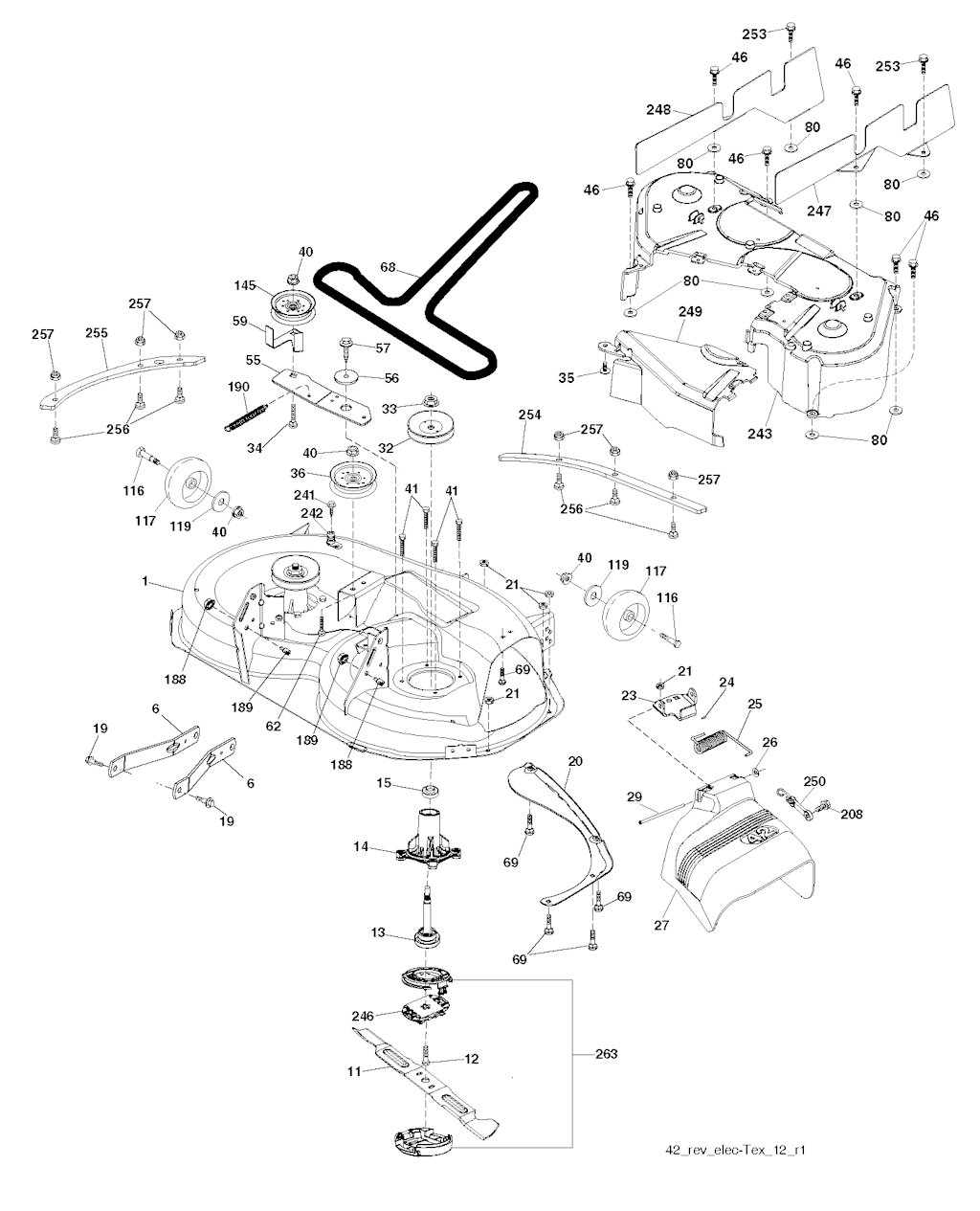 Explosionszeichnung Ersatzteile