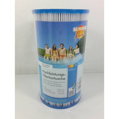 Summer Fun Hochleistungsfilterkartusche für EBK 235 (rot)