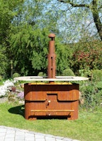 Badeko Feuertheke in Edelrostoptik