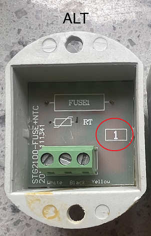 Karibu Temperaturfühler Ofen mit Gehäuse für 9 kW Bio Kombiofen und finnisch mit Steuergerät Easy 086.50.010.34