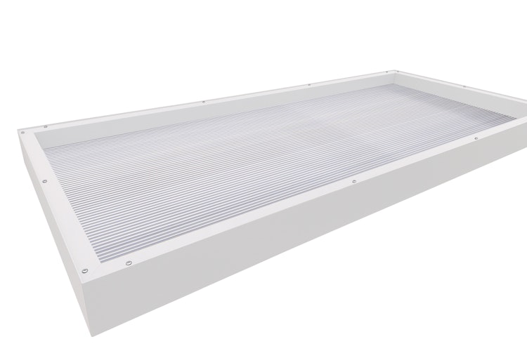 Gutta Rechteckvordach BS 3D - Line  - Weiß