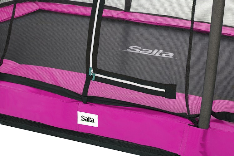 Salta Trampolin Comfort Edition Ground mit Sicherheitsnetz