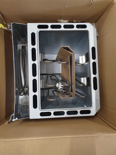 B-Ware Weka Saunaofen "BioAktiv" Ofen mit Dampfbad-Funktion (ohne Steuerung, ohne Steine)