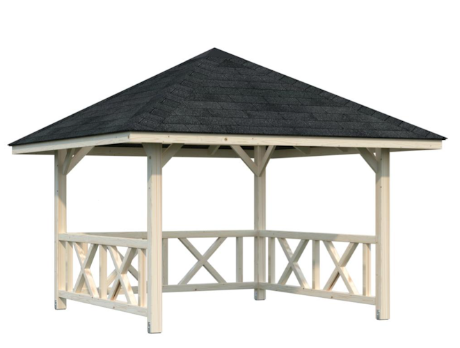 Palmako Pavillon Bianca 8,3 m² Set 101