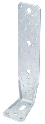 Sturmwinkel/Sturmanker für die Befestigung des Gartenhauses oder der Schleppdachpfosten am Fundament (1 Stück)