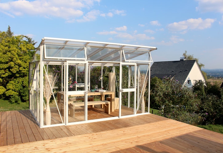 Vitavia Gewächshaus Aura 11500 inkl. 5 Fenstern - 11,5 m²