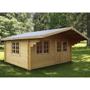 Vorschaubild Palmako Gartenhaus Helena 15,1 m² - 70 mm