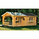 Vorschaubild Skan Holz 45 mm Gartenhaus Holmestrand/Terrassenhaus 45