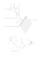 Husqvarna Zubehör für Aufsitzmäher 587932501 Anbaurechen