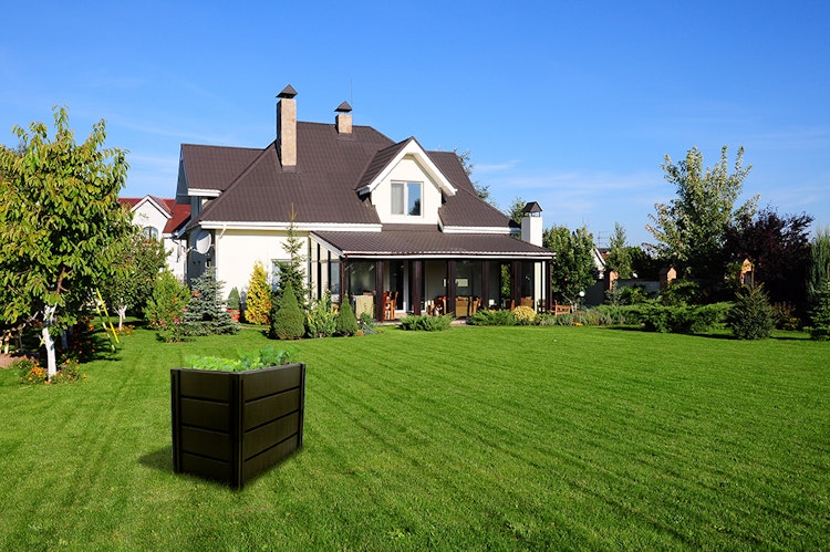 KHW Hochbeet Demeter M schmal - B  82 x T 41 x H 61 cm- 196 l