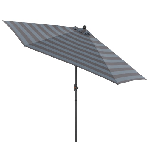 doppler Mittelmastschirm myZONE 305 Auto Tilt, Aluminium Anthrazit / 100 % Polyester 180 g/m²