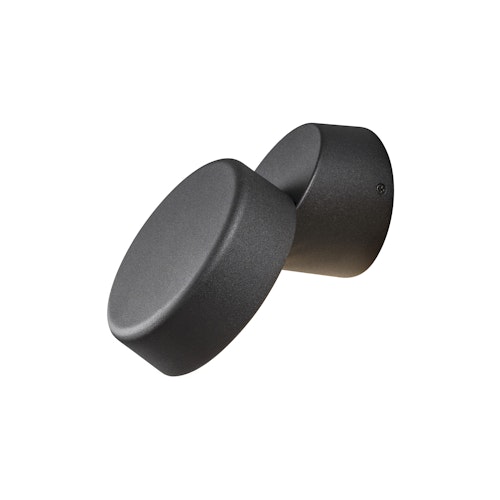 Konstsmide Wandleuchte Vicenza, lackiertes Aluminium, schwarz, LED 4W (7527-750)