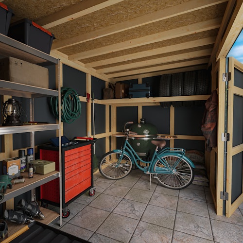 Bertilo Gartenhaus HPL 2 - 6 mm