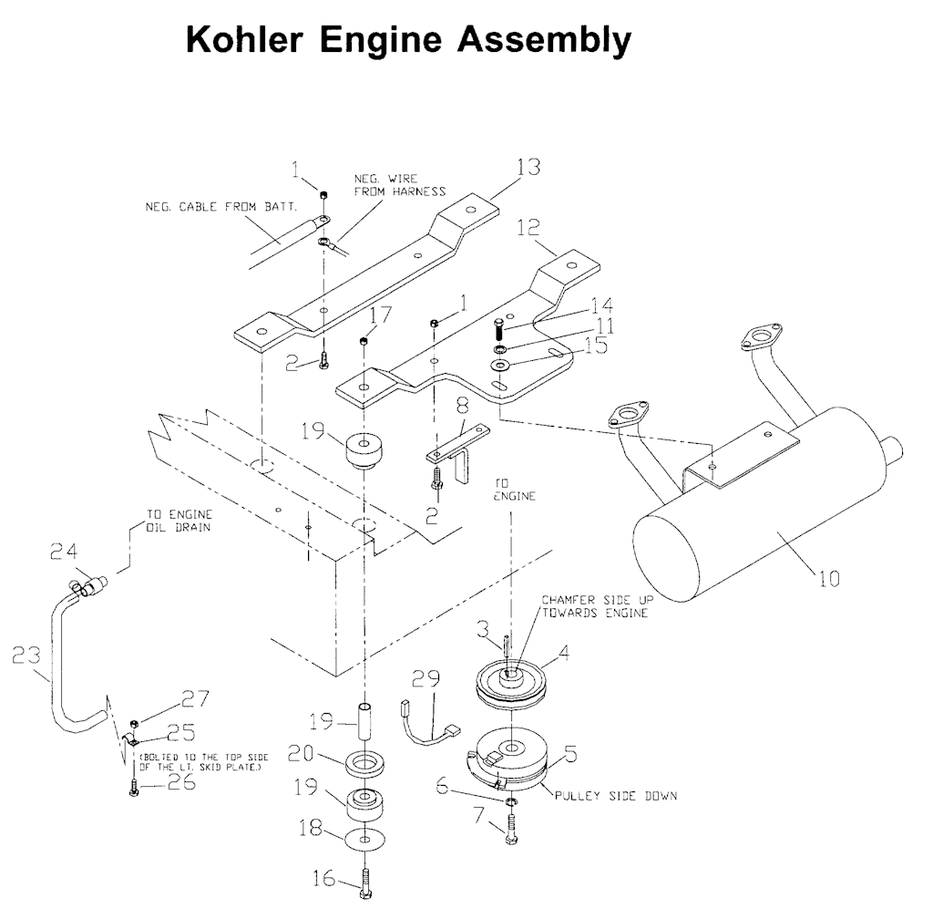 Explosionszeichnung Ersatzteile