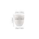 Vorschaubild Wikholm form Design Pflanzgefäß / Blumentopf cremeweiß ⌀ 26 x H 27 cm