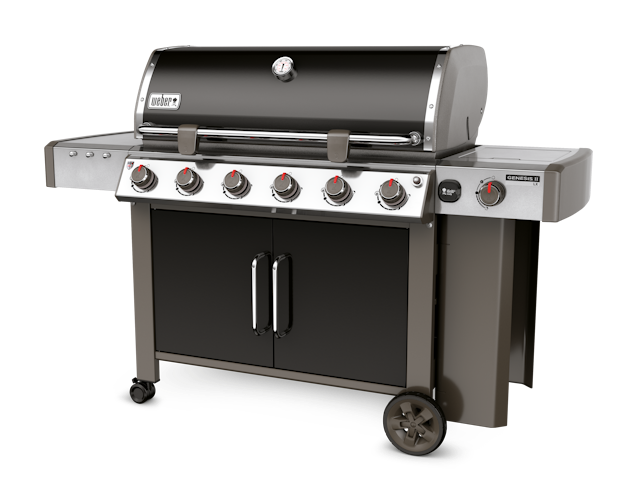 Weber Genesis II LX E-640 (GBS) Gasgrill Schwarz